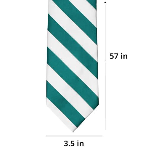 Image of tiemart Men's Striped Tie Standard Length