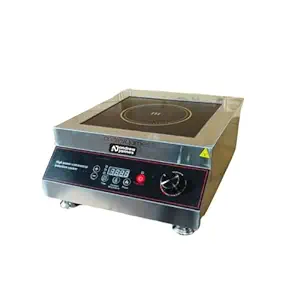 Manjeet Kitchen 3500 Watt Commercial Induction Burner Cooktop - Warranty 1 Year