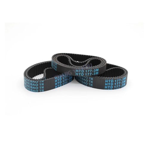 Courroie de distribution HTD 3M en caoutchouc haute densité 83 dents pour axe synchrone - 4