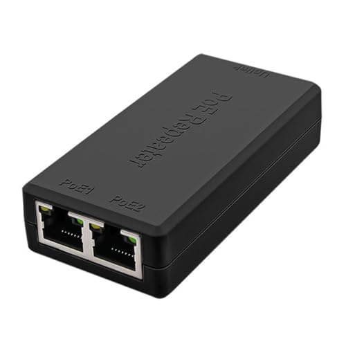 ordinarYone Switch POE de 2 Puertos Gigabit con Estándar IEEE 802.3af y 802.3at para Power over Ethernet y Plug and Play miniatura 1