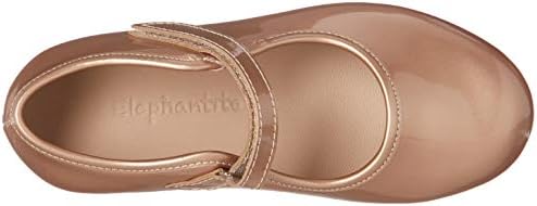 Elephantito Baby-Girl's Coco MJ Mary Jane Flat, Patent Rose Gold, 8.0 Medium US Toddler | Image 4