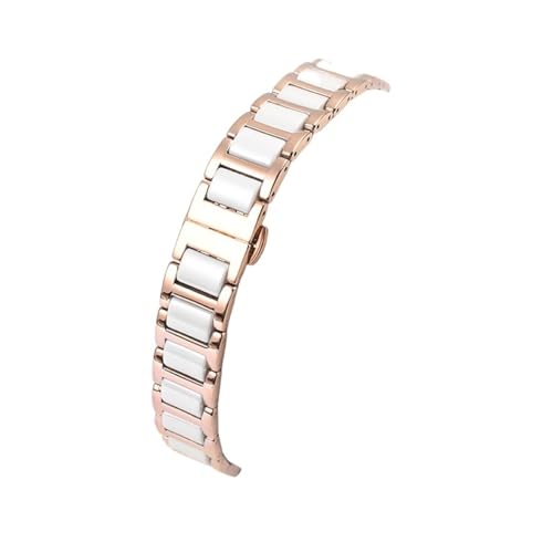 Bracelet céramique et acier 316L chic pour montre Cartier Pasha