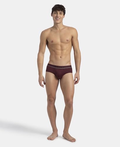 Image of Jockey 8037 Men's Super Combed Cotton Solid Brief with Ultrasoft Waistband
