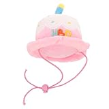 Milisten Pet Birthday Hat for Dogs and Cats Adorable Decorative Puppy Hat for Celebrations Lightweight and Comfortable for Parties and Everyday Use for Fun Photo Sessions