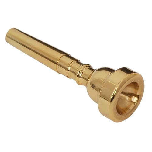 ibasenice 7c Copper Trumpet Mouthpiece Fit for Bach King Trumpet Replacement Breath Features