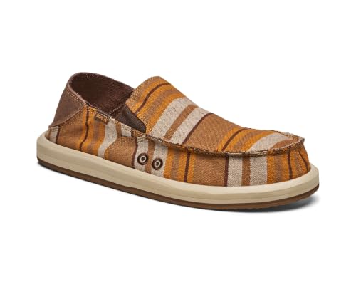 Image of Sanuk Mens Donny Loafers for Men | Mens Shoes | Slip On Shoes for Men | Men's Slip-on Loafers | Memory Foam Footbed