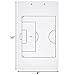 Murray Sporting Goods Dry Erase Coaches Clipboard | Double-Sided Dry Erase White Board (Soccer)