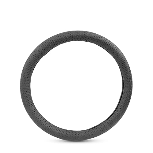 Image of CARMATE Car Steering Cover Super Grip 118 Compatible with Endeavour - Medium Grey