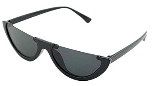 Classic Semi-rimless Hip Hop Sunglasses for Women Half Frame