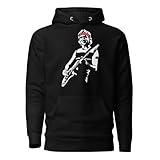 Photo Gallery viny woody mark knopfler - felpa con cappuccio, motivo grafico chitarrista, unisex, nero, maniche lunghe, tasca a marsupio, nero , l Photo Gallery viny woody mark knopfler - felpa con cappuccio, motivo grafico chitarrista, unisex, nero, maniche lunghe, tasca a marsupio, nero , l