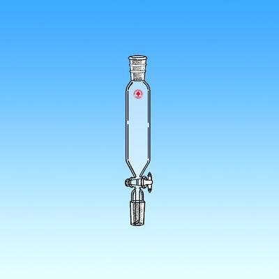 9498-05 Addition Funnel, PTFE Stopcock Plug, Ungraduated, 14/20 Joint, 25mL Capacity