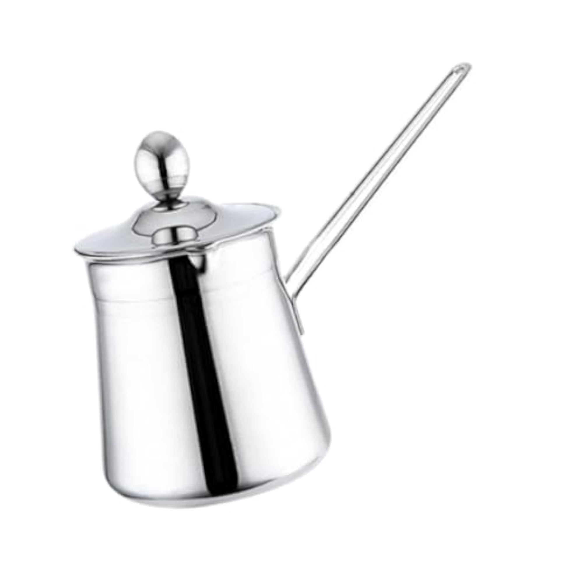 Turkish Coffee Pot with Lid and Handle Spout, 350ml