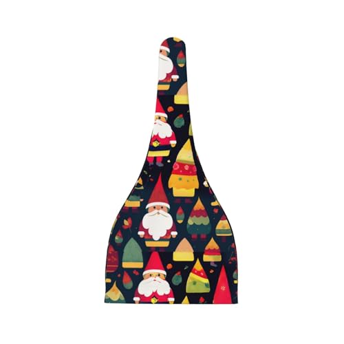 Baby Beanie Santa Claus with a Long hat Knotted Hat - Soft, Warm, Comfortable, Headwear for Newborns, 0-6 Months Black2