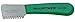 Hauptner 68530000 nóż do przycinania"Hauptner trim" z prawej strony 13 cm, ekstra grube ząbki, do przycinania dużych powierzchni włosów kryjących, zielony