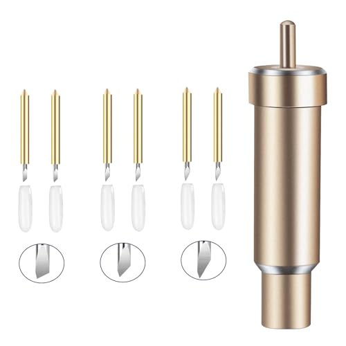 Lâmina de corte profundo e invólucro para Cricut, lâmina de ponta profunda compatível com Explore 3/