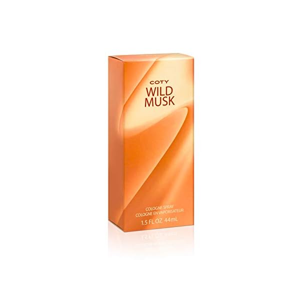 Wild Musk Eau de Cologne Spray, Vegan Formula, Perfume, Warm Spicy Scent, 1.5oz
