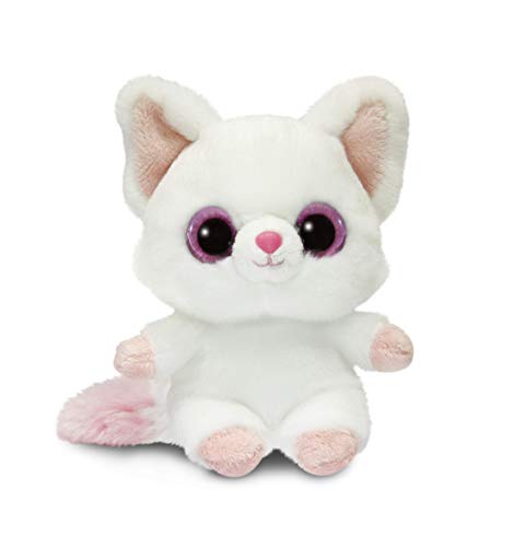 Aurora World 61080   Peluche Pammee Zorro del Desierto 13 cm, Color Blanco