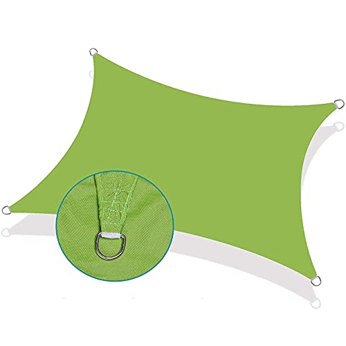 Voile d'ombrage imperméable robuste contre la chaleur sur terrasse extérieure