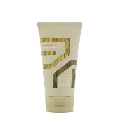 Aveda Men Pure-Formance Shave Cream | Helps Protect from Razor Burn & Irritation | for All Skin Types | 97% Naturally Derived*, 5 Fl Oz