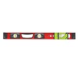 Kapro - 170 Samson Contractor Heavy Duty I-Beam with Plumb Site Level - Features Horizontal and...