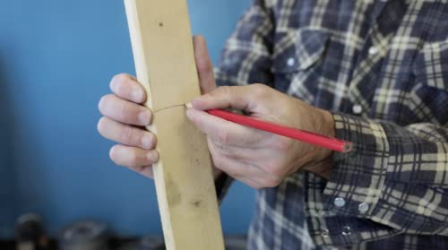 Carmel Carpenter Pencil Sharpener, Pack Of 5, For Sharpening Flat Woodworking Pencils #TOP5