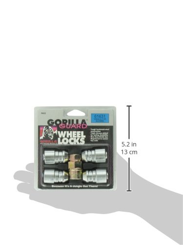 Gorilla Automotive 61631 Acorn Gorilla Guard Locks (12Mm X 1.50 Thread Size) - Pack Of 4 #TOP5