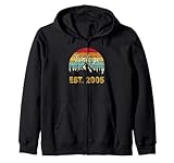 Photo Gallery vintage est 2005 retro birthday year 2005 men women vintage felpa con cappuccio Photo Gallery vintage est 2005 retro birthday year 2005 men women vintage felpa con cappuccio