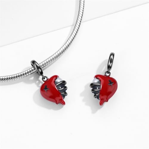 Joyería gótica con dijes de plata S925 que no pierden brillo 3
