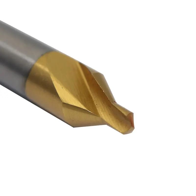 Zestaw 10 bitów do wierteł stożkowych tytanowych HSS 4 mm, 60 stopni, A4, typ A, do wiercenia w metalu