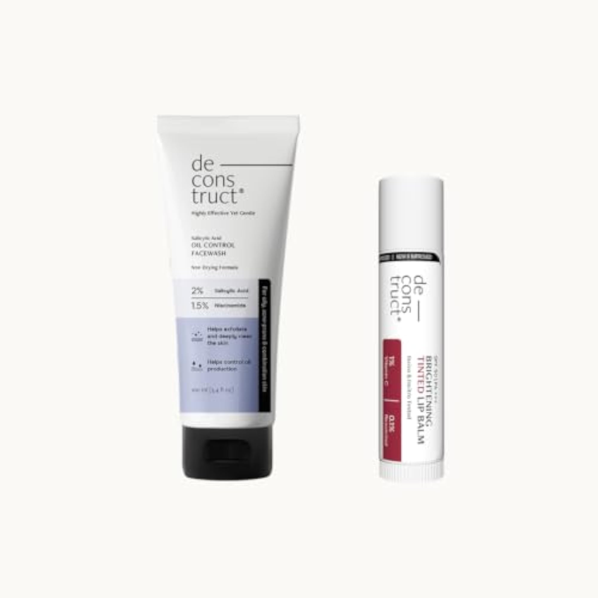 Fresh Face & Tinted Lips Combo: Face Wash & Tinted Lip Balm