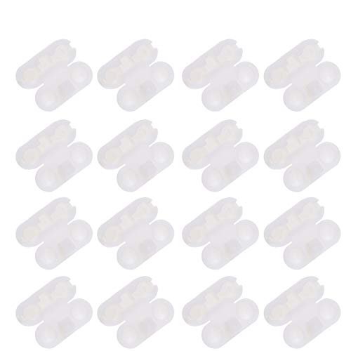 VORCOOL 20pcs Replacement Vertical Roman Roller Blind Ball Chain Cord Connector Clips