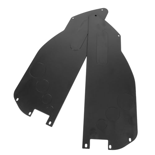 WATIIFUFU 2個電動車椅子用 製サイドガード 防風ボード 簡単取り付け 車椅子