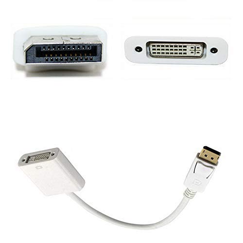 DisplayPort-DVIϊA_v^A1080P tHD DP-DVI ϊP[u DP IX To DVI X A_v^[ bL RlN^AfBXvC|[gDVIϊA_v^(20CM)