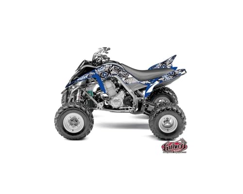 Kit déco de remplacement pour Yamaha 700 Raptor bleu Demon rénovation plastique