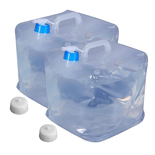 Roadtime Réservoir d'eau Pliable avec Robinet, sans BPA, réservoir d'eau Portable avec poignée, Cantine de Stockage d'eau de Camping (10L) Cover