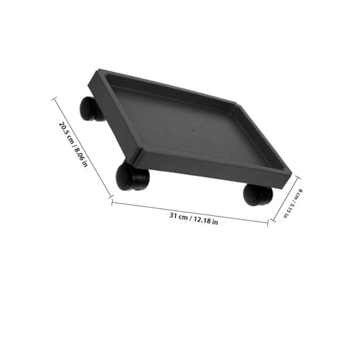 Support mobile rectangulaire pour pots d'intérieur et plantes balcon - 3