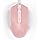 FELICON RGB Lightweight Gaming Mouse, Programmable 7 Buttons, Ergonomic LED Backlit USB Gamer Mice Computer Laptop PC,200-4800 DPI Adjustable Compatible with Windows Mac OS Linux, Pink