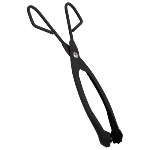 Tenazas para la Chimenea de Metal Negro 45x10x02