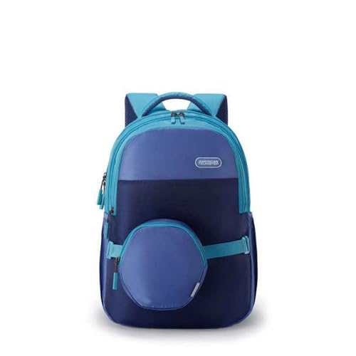 Image of American Tourister Zipper Hestia 3.0 Polyester Men's Backpack (Free Size, Green)