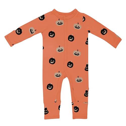 KYTE BABY Unisex Soft Romper with Snap Closure, 97% Rayon made from Bamboo, 3% Spandex,
