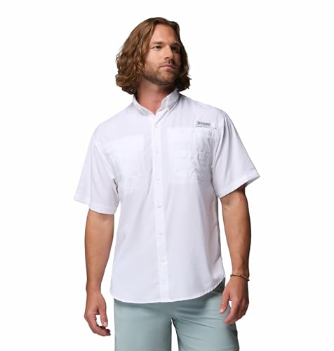 Image of Columbia Men Omni-Shade Tamiami II Shirt for Hiking | Trekking | Camping | Safari | Sun Protection
