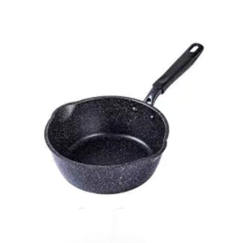 Wok Antihaft-Pot Suppentopf Nudeln Wok Pan Bratpfanne Milk Pot Cooker Gas Töpfe und Pfannen Wok-Pfanne aus Gusseisen, 20cm Zuhause