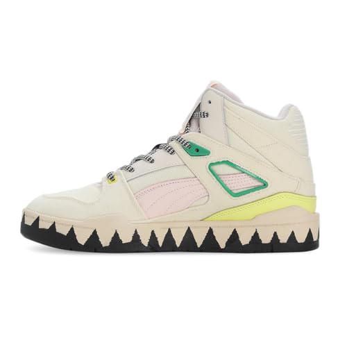 PUMA Womens Lemlem X Slipstream High Sneakers Shoes Casual - Green, Off White - Size 9.5 M3