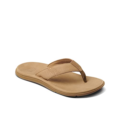 Image of REEF Leather Santa Ana Mens Sandal