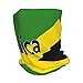 Funny Jamaican Flag Multifunction Beanie Hat for Men Women Fashion Scarf Soft Stretch Skull Cap