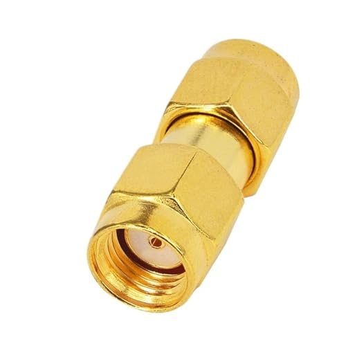 Adaptateur RPSMAJ-RPSMAJ coaxial droit mâle à faible perte de signal Wi-Fi