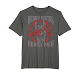 Hard Rock e Metallo Nero Morte Heavy Metal Regalo