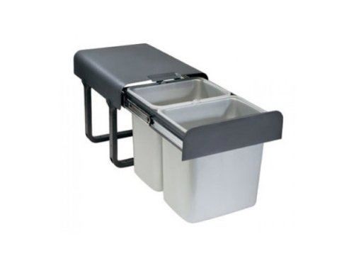 Abfallsammler Select 2-fach Trennung, 2 x 16 Liter Cover