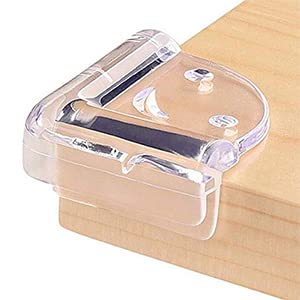 JENICO WORLDCorner Protector for Kids Table Guards for Baby Child Safety Self Adhesive,Clear Safety Guard Gel Table and Soft PVC Transparent Furniture and Sharp Proofing (8)
