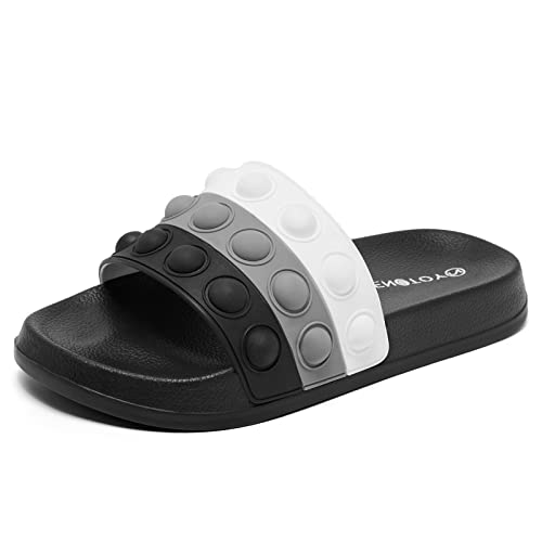 Image of Engtoy Kid Boys Girls Slides Sandals For Kid Unisex Child Slippers Lightweight Non-slip Open Toe comfort Shower Beach Funny Slide Sandals